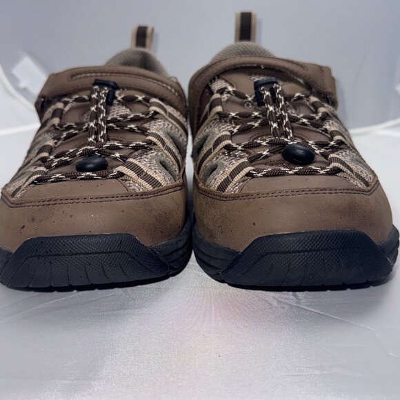 Orthofeet Mens Brown Outdoor Sandals Size 11W Orthopedic Comfort Adjustable - Picture 5 of 13